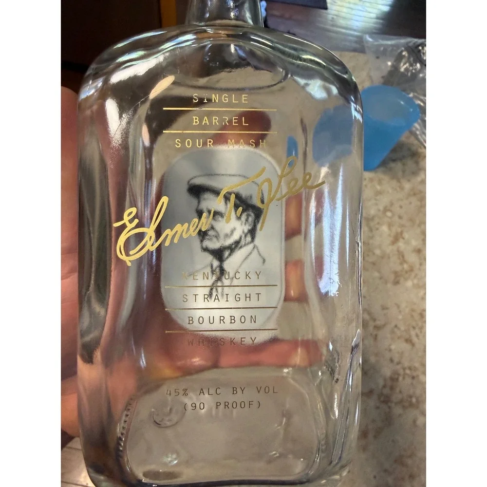Empty Whiskey Bottle Lot Jack Daniels Heritage Elmer T Lee Blantons Gold Edition